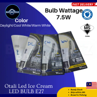 Otali LED Ice Cream 7.5W Bulb Daylight LED Bulb Cool White Corn Bulb E27 Bulb Warm White Energy Savi