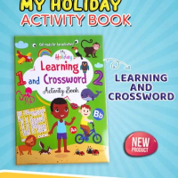 MY HOLIDAY LEARNING AND CROSSWORD ACTIVITY BOOK