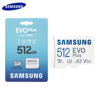 SAMSUNG EVO Plus Micro SD Card 64GB 128GB 256GB 512GB memory card Class10 U3 UHS-I Memory Card microsd With Adapter High Speed