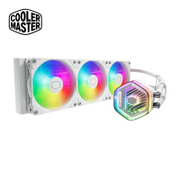 【CoolerMaster】MasterLiqiud 360 Atmos White 白色 水冷散熱器(360 Atmos)