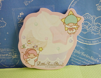 【震撼精品百貨】Little Twin Stars KiKi&amp;LaLa 雙子星小天使 便條紙-造型蛋糕 震撼日式精品百貨