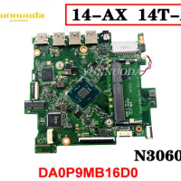 Original For HP 14-AX 14T-AX Laptop Motherboard N3060 DA0P9MB16D0 tested good free shipping