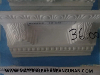 LIST GYPSUM type konde 13 cm lis gipsum gypsem ornamen