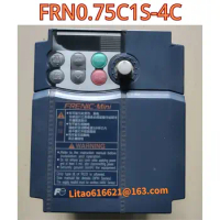 Used original frequency converter FRN0.75C1S-4C functional test OK