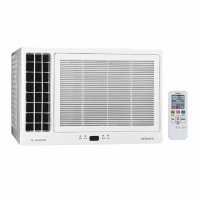 【HITACHI 日立】3-4坪一級變頻側吹式冷暖窗型冷氣(RA-28HR)