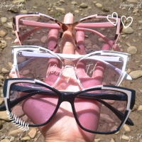 Pongo_Id (P-33) KACAMATA PHOTOCROMIC CAT EYE STYLE KOREA TERBARU