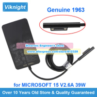 Genuine 15V 2.6A 39W AC Adapter 1963 Power Supply for MICROSOFT 1963 SURFACE LAPTOP GO 1943 Laptop Charger