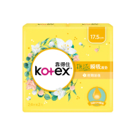 【Kotex 靠得住】香氛系列 梔子花護墊17.5cm 24片X24包/箱購