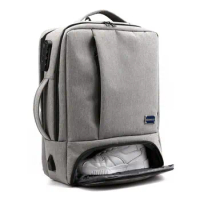 Laptop Backpack Travel Men Anti Theft Backpack Put Shoes Handbag Password Lock Backpack Business