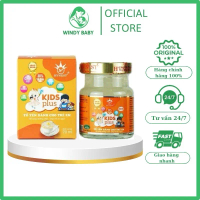 Yến sào Kids Plus HVNest cho bé 30% tổ yến tươi - Hỗ trợ phục hồi sức khoẻ hũ 70ml trao đổi chất thự