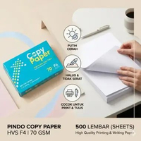 KERTAS HVS COPY PAPER BLUE F4 / KERTAS HVS COPY PAPER 70gsm / KERTAS HVS (RIM)
