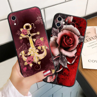 เคสโทรศัพท์ซิลิโคน ลายดอกกุหลาบ สําหรับ OPPO F1S F3 F5 F7 F9 F11 F15 F17 F19 F21 F21S Pro