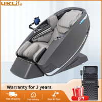 3 Year Warranty Top-luxury 4D Electric Massager Chair 7 inch Touch Screen Home 3D Full-body Office Chair Shiatsu Foot Roller