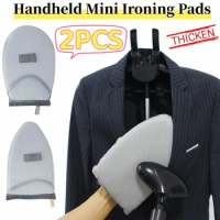 Handheld Mini Ironing Pads Heat Resistant Ironing Gloves Garment Steamer Sleeve Ironing Board Holder Travel Portable Iron Rack