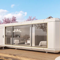 Prefabricated Container House, Prefabricated Mobile House Modular, Space capsule real estate