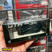 Time Micro - Nissan Skyline GTR R34 Z-Tune Dark Green Open Hood
