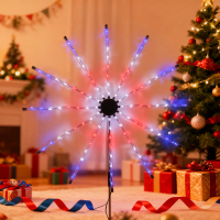 1 piece of new technology solar light, garden decorative light, windmill light, Statue of Liberty ha