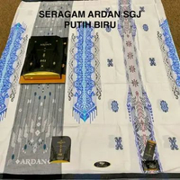 10pcs - Sarung Ardan SGJ Seragam Putih Biru