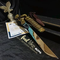 GOLOK SEMBELIH HIGHCLASS GERMANY🇩🇪 STEEL BOHLER N - 695 SERIES SUPER TAJAM TAHAN KARAT BERSERTIFIKAS