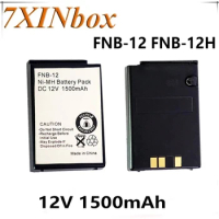 7XINbox 12V 1500mAh FNB-12 FNB-12H Battery For Yaesu FT-23 FT-23R FT-33 FT-728 FT-73 FT-411 FTH-2010 FTH-7010 Two-way Raido