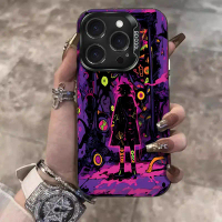 เคส iPhone, การ์ตูนสีเข้ม, เคสซิลิโคน, กันกระแทก, เคสป้องกัน, สไตล์วินเทจ, เข้ากันได้กับ iPhone 16, 