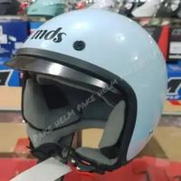 HELM MDS MAGNUM STEEL BLUE RETRO BOGO XL