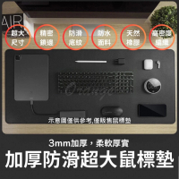 米家有品 超大滑鼠墊 超大鼠標墊(電腦桌墊 辦公墊 鍵盤墊 電競滑鼠墊 橡膠墊 止滑墊 防水墊 小米有品)