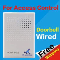 Electronic Bell DC 12V Input A Part of Door Access Controller Wired Doorbell No Need to Change Battery