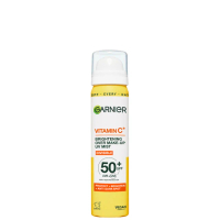 Garnier Vitamin C Brightening Over Make-Up UV Mist, Invisible Protection, SPF50+, 75ml