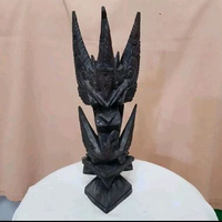 Patung Ukiran Kayu Garuda Bali Klasik