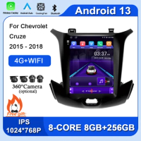 Android13 Player For Chevrolet Cruze 2015 - 2018 Car Intelligent System Radio Multimedia Video GPS CarPlay Auto Bluetooth WIFI