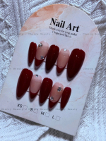 Nail Box Thiết Kế Theo Size Tay , Nail Box Đính Đá , Đính Charm Cao Cấp A18