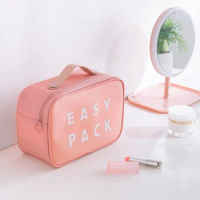 New Organizer Cosmetic Bag Waterproof Fashion Big Volume Portable Storage Bag Coach Women Handbags Travel Organizer