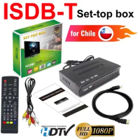 For Chile HD 1080P ISDB-T Digital TV Decoder FTA ISDBT Receiver Box TV Tuner with HDMI &amp; RCA Terrestrial Digital Set Top Box