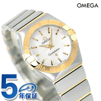 Omega 歐米茄 瑞士頂級腕 コンステレーション 24MM 女錶 女用 手錶 品牌 123.20.24.60.05.002 OMEGA 白シェル×イエローゴールド 記念品