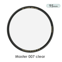 B+W Master 95mm 007 Clear MRC 純淨濾鏡超薄高硬度奈米 捷新公司貨 ◎相機專家◎