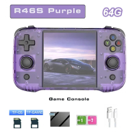 R46S Handheld Video Game Console 4.0-inch IPS Screen 64G R Games Consoles Linux System Portable Pock
