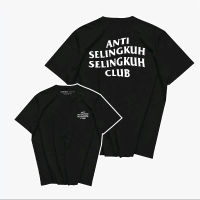 Jokescloth - ANTI SELINGKUH SELINGKUH CLUB - Kaos custom - Couple - Kata Kata - Distro