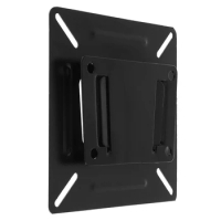 Universal Black 15KG SPHC with Coating Finished TV Wall Mount Bracket for 14-24 Inch LCD LED Monitor Flat Panel TV Frame