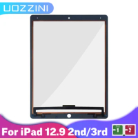 Glass Replacement For iPad Pro 12.9" 2nd A1670 A1671 3rd A1895 A1983 A2014 A1876 Screen Touch Panel Digitizer Black White
