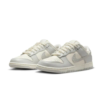 【NIKE 耐吉】Wmns Dunk Low Needlework 女鞋 浮雕 灰 骨白 麻繩(FJ4553-133)