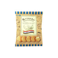 【寶製果】日本奶油鹽味夾心餅 110g/包 3包組(橫濱名產 奶油夾心餅)