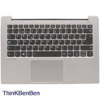 ES Spanish Mineral Gray Keyboard Upper Case Palmrest Shell Cover For Lenovo Ideapad 530S 14 14IKB 14ARR 5CB0R11827