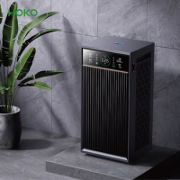 HOKO Custom Activated Charcoal Hepa H11 Filter 2000 M3/h CADR Home Big Room Air Purifiers for 240sqm Large Room