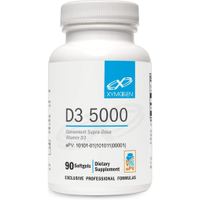 (qdzyws) XYMOGEN D3 5000 - Bioavailable Vitamin D3 5000 IU (125 mcg) - High Potency Vitamin D Supple