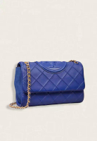 Tory Burch Tory Burch Fleming Soft Convertible Shoulder Bag Navy Day
