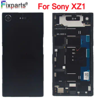 New Battery Housing Door Back Cover Case For Sony Xperia XZ1 G8341 G8342 Battery Cover Housing 5.2" For Sony XZ1 Battery Cover