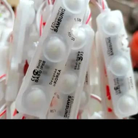 lampu led modul saso samsung 3 mata 1,5 watt DC 12V ip68 harga per 20 pcs