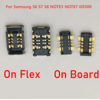 Đầu nối tiếp xúc kẹp bên trong thay thế, 1 đến 10 miếng, cho Samsung S6 S7 S8 NOTE5 NOTE7 G9300, pin