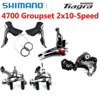SHIMANO Tiagra 4700 Groupset 4700 Derailleur ROAD Bicycle 2x10 Speed 20s Derailleur Kit ST+FD+BR+RD SS GS